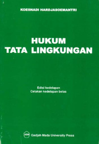 Image of Hukum tata lingkungan/ Koesnadi Hardjasoemantri