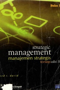 Image of Strategic management/Fred David R.