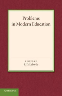 Image of Problems in modern education/ E.D Labord