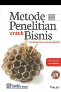 Image of Research methods for business = metode penelitian untuk bisnis: pendekatan pengembangan keahlian/Uma Sekaran