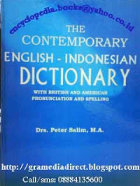 Image of The contemporary indonesia-english dictionary / Peter Salim