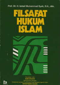 Image of Filsafat hukum islam / Ismail Muhammad Syah