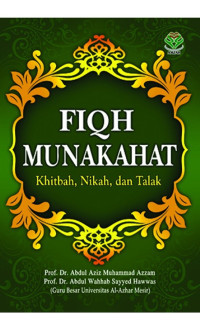 Image of Fiqh munakahat:khitbah; nikah dan talak / Abdul Aziz Muhammad Azzam;Abdul Wahhab Sayyed Hawwas