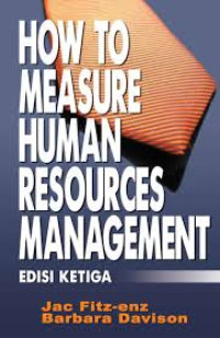 Image of How to measure human resources management/