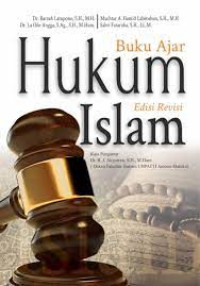 Image of Buku ajar hukum islam edisi revisi / Barzah Latupono Et.All