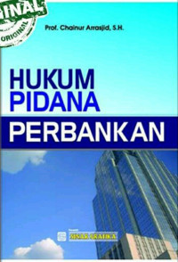 Image of Hukum pidana perbankan/Chainur.A