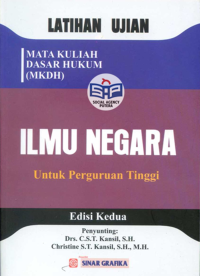 Image of Latihan ujian ilmu negara (edisi kedua)/Kansil