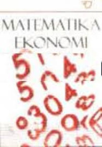 Image of Matematika ekonomi / Sofjan Assauri