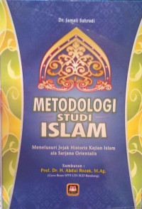 Image of Metodologi Studi Islam/Jamali Sahrodi