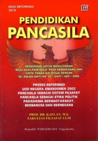 Image of Pendidikan Pancasila / Kaelan