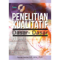 Image of Penelitian kualitatif dasar-dasar/Samiaji Sarosa