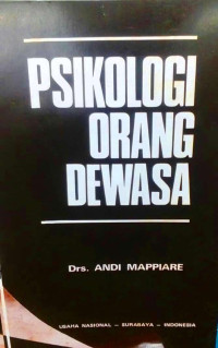 Image of Psikologi orang dewasa / Andi Mappiare