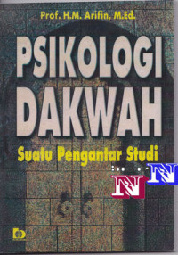 Image of Psikologi dakwah:suatu pengantar studi/M.Arifin