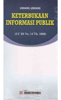Image of UU keterbukaan informasi publik/Redaksi
