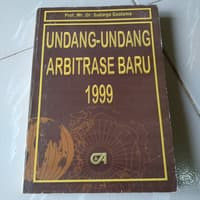 Image of Undang-undang arbitrase baru 1999/Sudargo Gautama