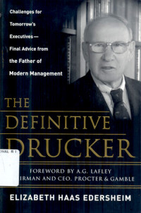 Image of The definitive drucker/ Elizabeth Haas Edersheim