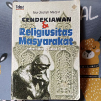 Image of Cendekiawan & religiusitas masyarakat / Nurcholish Madjid