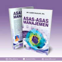 Image of Asas-asas manajemen/Ulber Silalahi