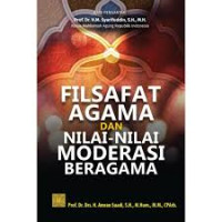 Image of Filsafat agama dan nilai nilai moderasi beragama/ Syarifuddin
