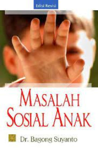 Image of Masalah sosial anak/Bagong Suyanto