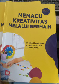 Image of Memacu kreativitas melalui bermain/Yuliani nurani