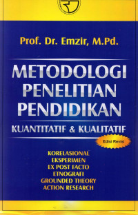 Image of Metodologi penelitian pendidikan/Emzir
