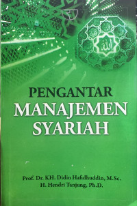 Image of Pengantar manajemen syariah/Didin Hafidhuddin