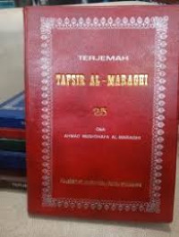 Image of Tafsir al-maraghi/Ahmad Mushthafa Al-Maraghi
