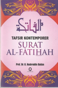 Image of Tafsir kontemporer surat al-fatihah/Nashruddin Baidan