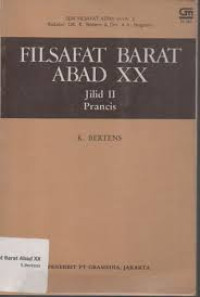 Image of Filsafat barat abad xx/ K.Bertens