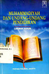 Image of Muhammadiyah dan undang-undang pendidikan/ Lukman Harun