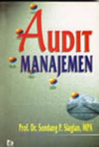 Image of Audit manajemen/Sondang P.Siagian
