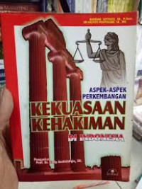 Image of Aspek-aspek perkembangan kekuasaan kehakiman di Indonesia/ Bambang Sutiyoso