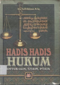 Image of Hadis-hadis hukum/