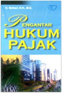 Image of Pengantar hukum pajak/ Bohari