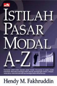 Image of Istilah pasar modal dari a-z / Hendy M.Fakhruddin
