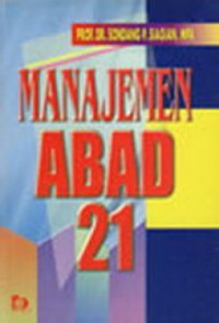 Image of Manajemen abad 21/ Sondang P.Siagian