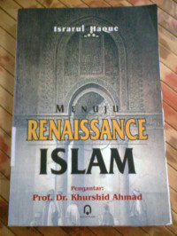 Image of Menuju renaissance islam/Israrul Haque