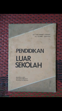Image of Pendidikan luar sekolah / Soelaiman Joesoef;Slamet Santoso