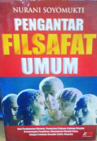 Image of Pengantar filsafat umum/Nurani Soyomukti