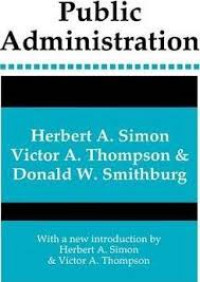 Image of Public administration/ Herbeth A.Simon Et.All