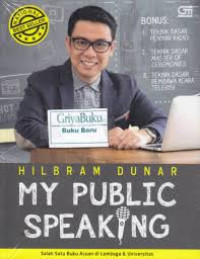 Image of My public speaking / Hilbram Dunar