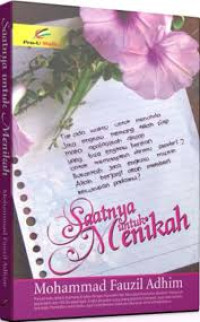 Image of Saatnya untuk menikah / Mohammad Fauzil Adhim