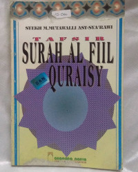 Image of Tafsir surah Al Fiil dan Quraisy/ Syekh M.Mutawalli Asy-Syarawi