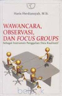 Image of Wawancara observasi dan focus groups:sebagai instrumen penggalian data kualitatif/Haris Herdiansyah